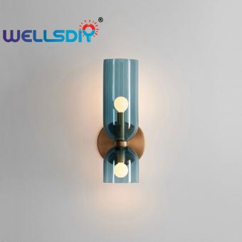 glass bedroom wall lighting