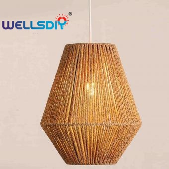 Retro Weaving rope pendant lamp