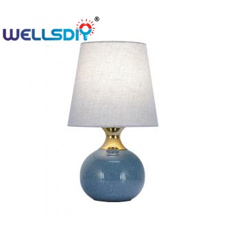 Fabric Ceramics Table Lamp