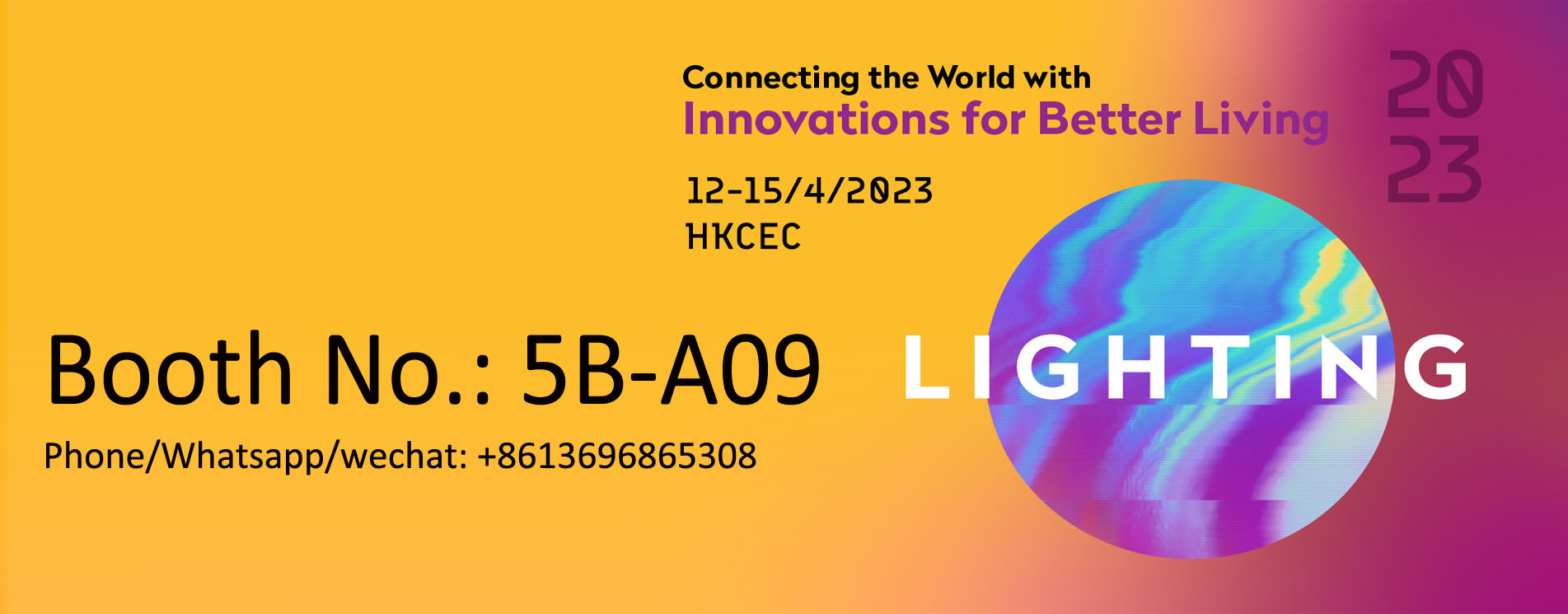 Fiera internazionale dell'illuminazione di Hong Kong 2023